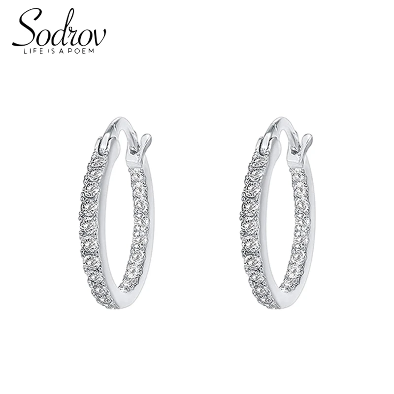 Sodrov Hoop Earrings Jewelry Women Fine Genuine Classic High Quality 15MM Hoop Earings Jewelry
Sodrov Hoop Earrings Jewelry Women Fine Genuine Classic High Quality 15MM Hoop Earings Jewelry