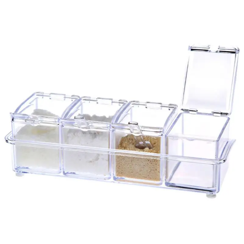 1set Kitchen Storage Boxes Spices Seasoning Jar Transparent Sugar Salt Bottle Kitchen Accessories Spice Bottle Organizer
1set Kitchen Storage Boxes Spices Seasoning Jar Transparent Sugar Salt Bottle Kitchen Accessories Spice Bottle Organizer