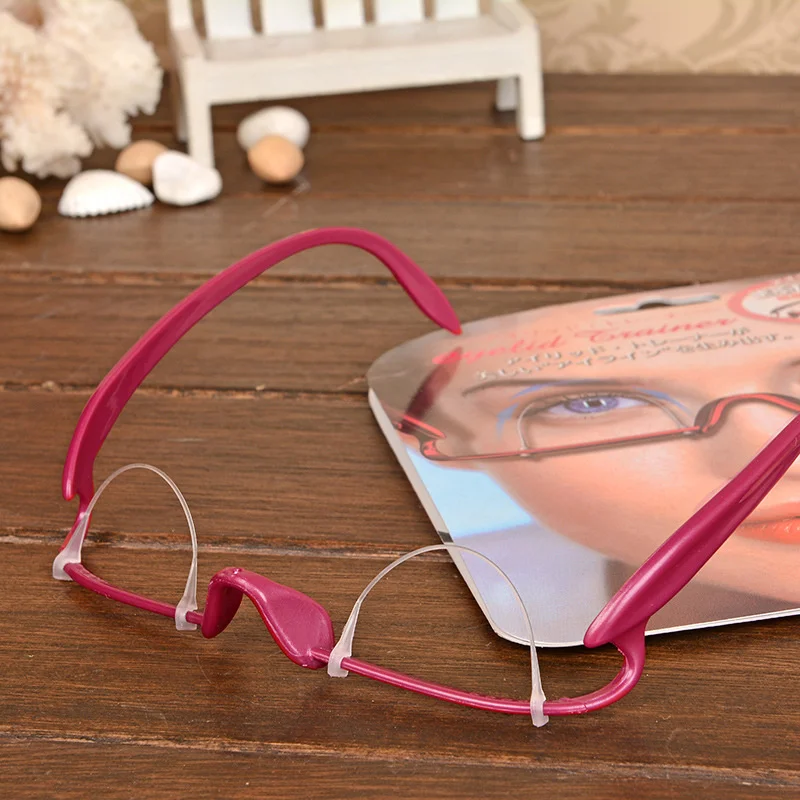 Creative Japanese double eyelid glasses Tiktok same double eyelid shaping trainer frame straight
Creative Japanese double eyelid glasses Tiktok same double eyelid shaping trainer frame straight