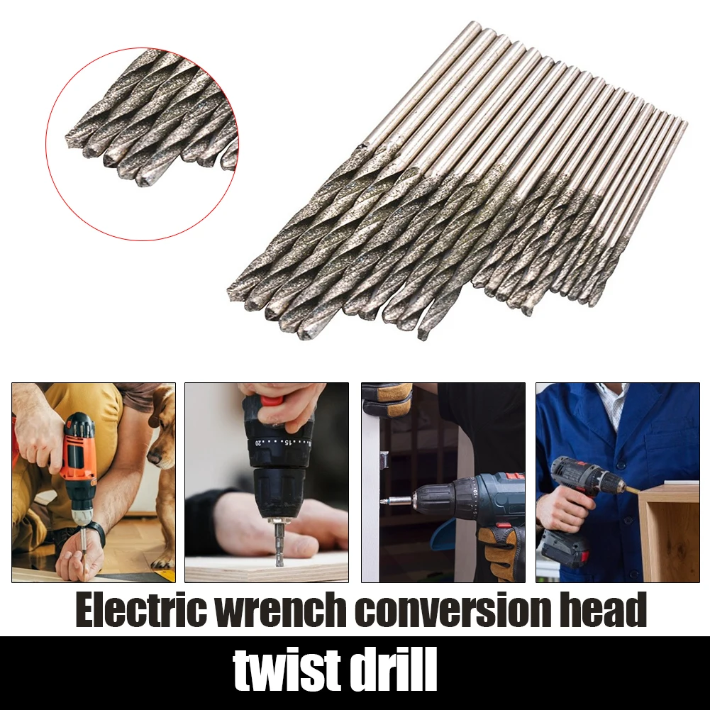 20pcs Twist Drill Bit Set Spiral Screw HSS Cutting Drilling Tool Small Drill Bits for Crafts Jewelry Watch Metal Drilling
20pcs Twist Drill Bit Set Spiral Screw HSS Cutting Drilling Tool Small Drill Bits for Crafts Jewelry Watch Metal Drilling