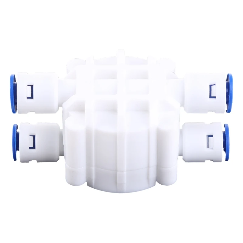 4 Way RO Auto Shut-Off Valve Switch 1/4" Water Purifier Reverse Osmosis System
4 Way RO Auto Shut-Off Valve Switch 1/4" Water Purifier Reverse Osmosis System