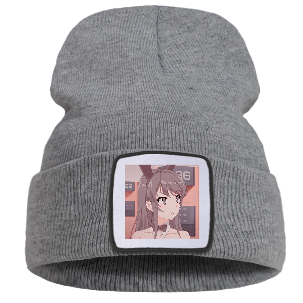 Женская шапка Sakurajima Mai Rabbit Girl японская аниме Балаклава вязаные шапки зимние винтажные Харадзюку мужские облегающие шапки женские
Женская шапка Sakurajima Mai Rabbit Girl японская аниме Балаклава вязаные шапки зимние винтажные Харадзюку мужские облегающие шапки женские