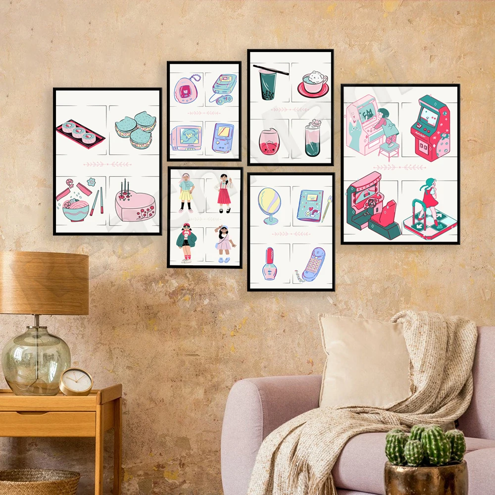 Japanese sushi ramen, cartoon drink BOBA Tea tea, girls, anime girl boys in the 1990s, games, animation aesthetic cartoon poster
Japanese sushi ramen, cartoon drink BOBA Tea tea, girls, anime girl boys in the 1990s, games, animation aesthetic cartoon poster