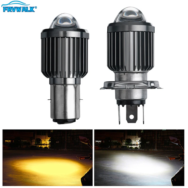 Motorcycle Headlight Bulbs H4 BA20D CSP 12V LED Motorbike High/Low Beam Led Bulbs 3000LM Super Bright Autobike Fog Lamp
Motorcycle Headlight Bulbs H4 BA20D CSP 12V LED Motorbike High/Low Beam Led Bulbs 3000LM Super Bright Autobike Fog Lamp