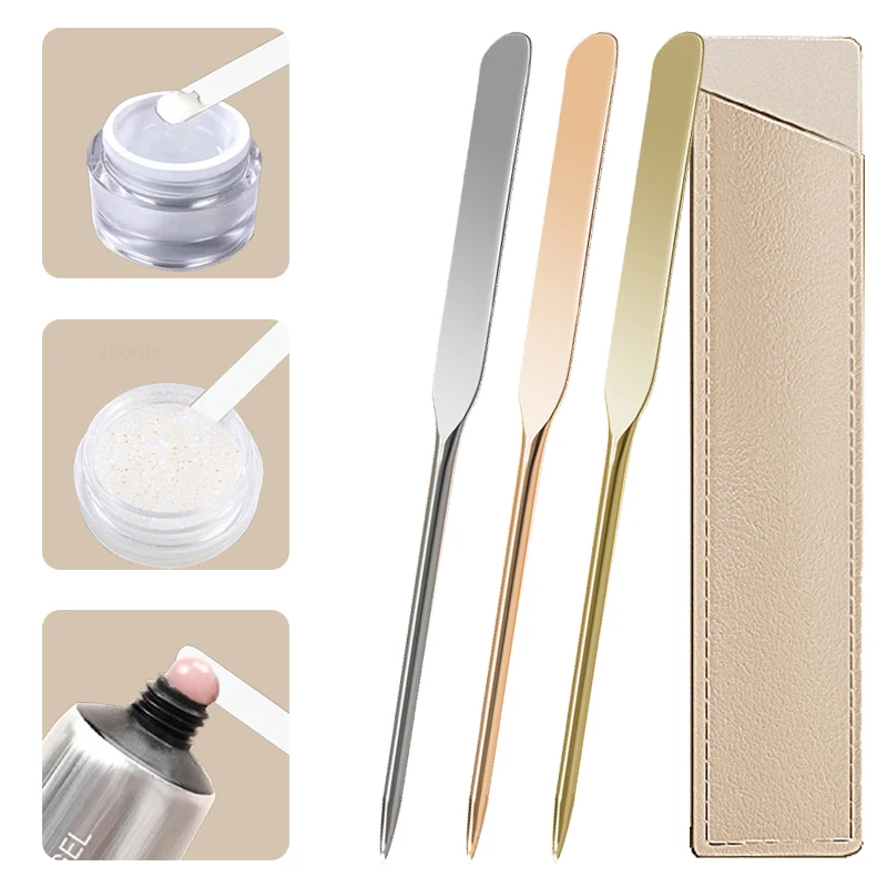 Make-up Foundation Spatula Mixing Stick Stainless Steel Powder Base Cream Mixing Tool Cosmetic Nail Gel Stirring Toner Plate Kit
Make-up Foundation Spatula Mixing Stick Stainless Steel Powder Base Cream Mixing Tool Cosmetic Nail Gel Stirring Toner Plate Kit