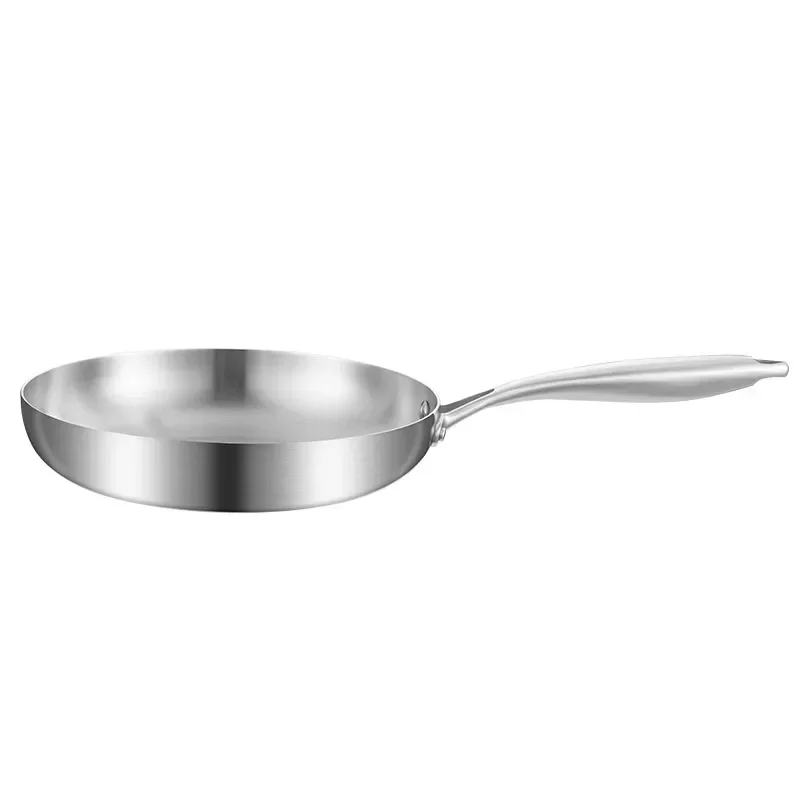 Five-layer Steel Frying Pan 304 Stainless Steel Steak Wok Non-stick Frying Pan Uncoated Stovetop Universal Kitchen Pans Wok
Five-layer Steel Frying Pan 304 Stainless Steel Steak Wok Non-stick Frying Pan Uncoated Stovetop Universal Kitchen Pans Wok