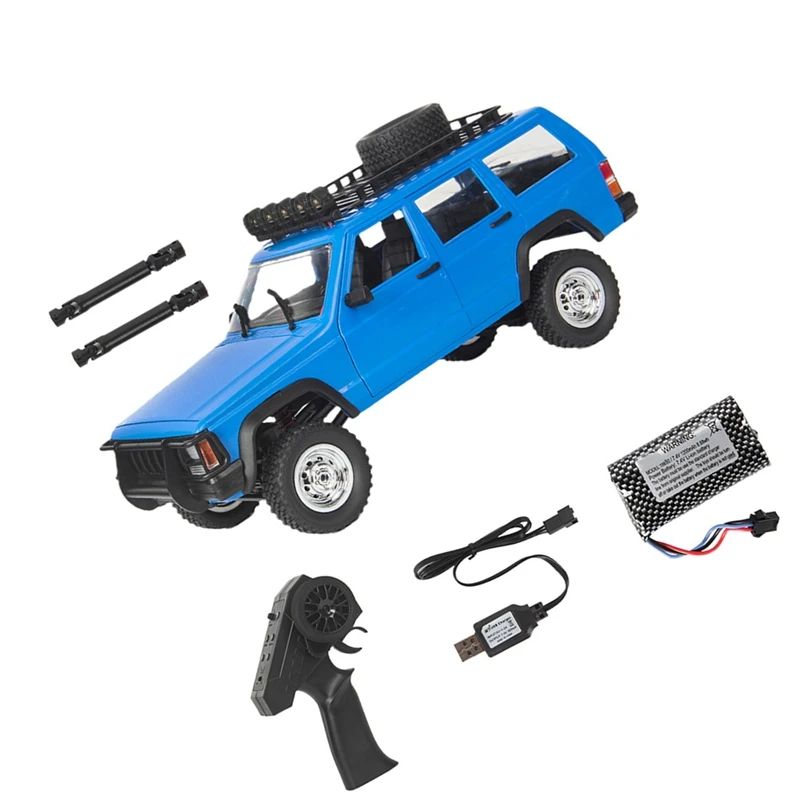 MN78 RC Car 1/12 2.4G Full Scale Cherokee 4WD Climbing Car Remote Control Toy Off-Road Vehicle Racing Car Toy
MN78 RC Car 1/12 2.4G Full Scale Cherokee 4WD Climbing Car Remote Control Toy Off-Road Vehicle Racing Car Toy