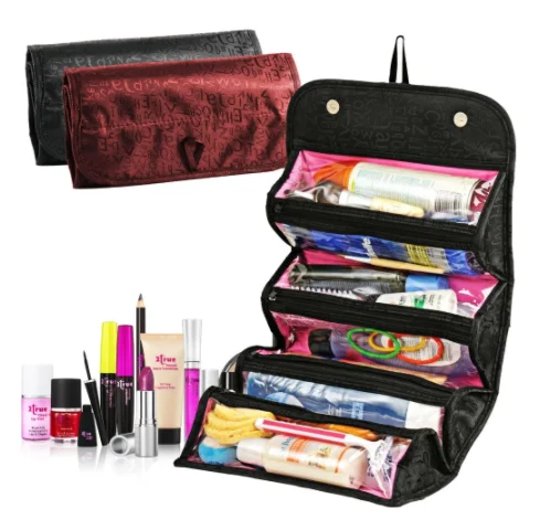 Make Up Cosmetic Bag Case Women Makeup Bag Hanging Toiletries Travel Kit Jewelry Organizer Fold Cosmetic Case Professional
Make Up Cosmetic Bag Case Women Makeup Bag Hanging Toiletries Travel Kit Jewelry Organizer Fold Cosmetic Case Professional