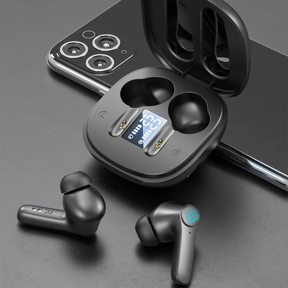 TWS Wireless Earphone Headset Battery Display Charging CaseTouch Control In-Ear Headphone Type-C Charging BT 5.0 FKU
TWS Wireless Earphone Headset Battery Display Charging CaseTouch Control In-Ear Headphone Type-C Charging BT 5.0 FKU