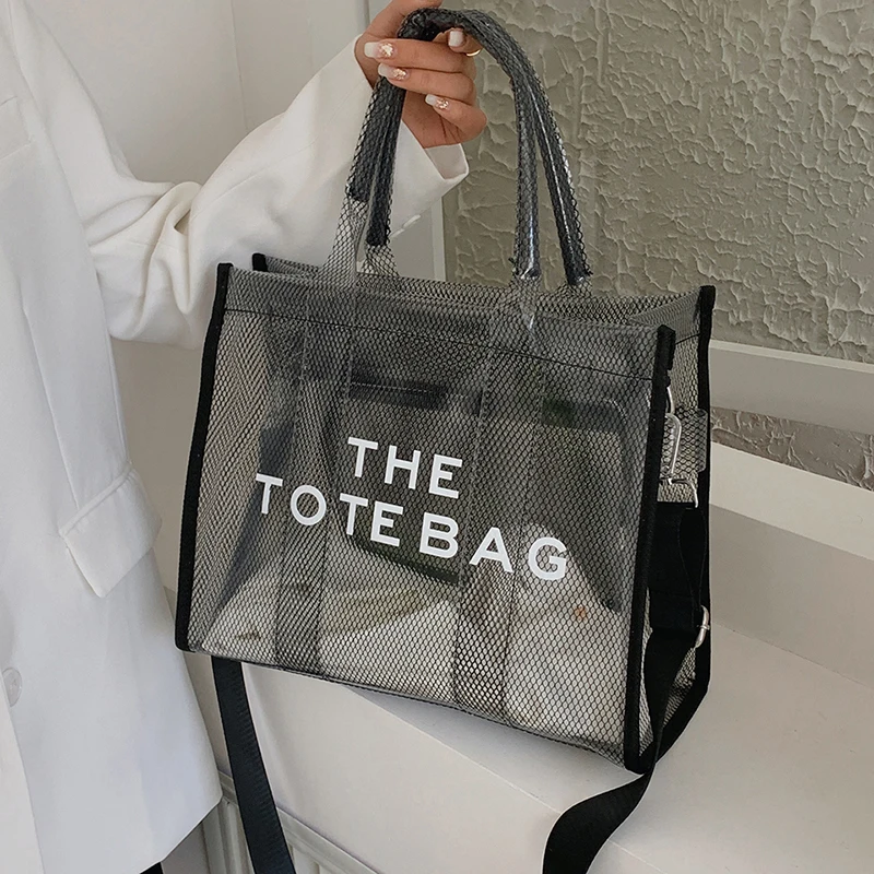 Large Capacity Pvc Tote Bags for Women 2023 Tendecia Shoulder Handbags Female Letter Printed Big Hand Shopper Bags Summer
Large Capacity Pvc Tote Bags for Women 2023 Tendecia Shoulder Handbags Female Letter Printed Big Hand Shopper Bags Summer