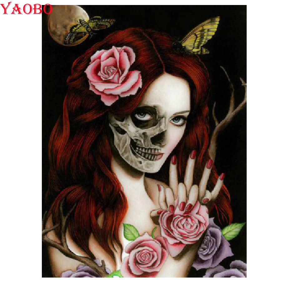 DIY Diamond Mosaic Full Square Round Gothic Art Fantasy Rose Woman Diamond Painting Cross Stitch Kit Handicraft Gift Home Decor
DIY Diamond Mosaic Full Square Round Gothic Art Fantasy Rose Woman Diamond Painting Cross Stitch Kit Handicraft Gift Home Decor