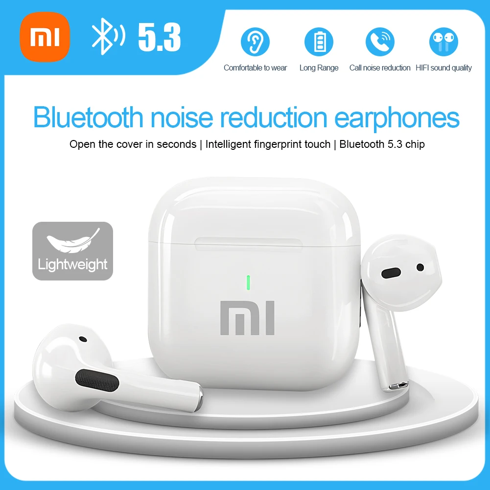Original Xiaomi Bluetooth Headset Wireless Headphones TWS Fone HIFI Stereo Sound Noise Reduction IPX5 Waterproof Sports Earbuds
Original Xiaomi Bluetooth Headset Wireless Headphones TWS Fone HIFI Stereo Sound Noise Reduction IPX5 Waterproof Sports Earbuds