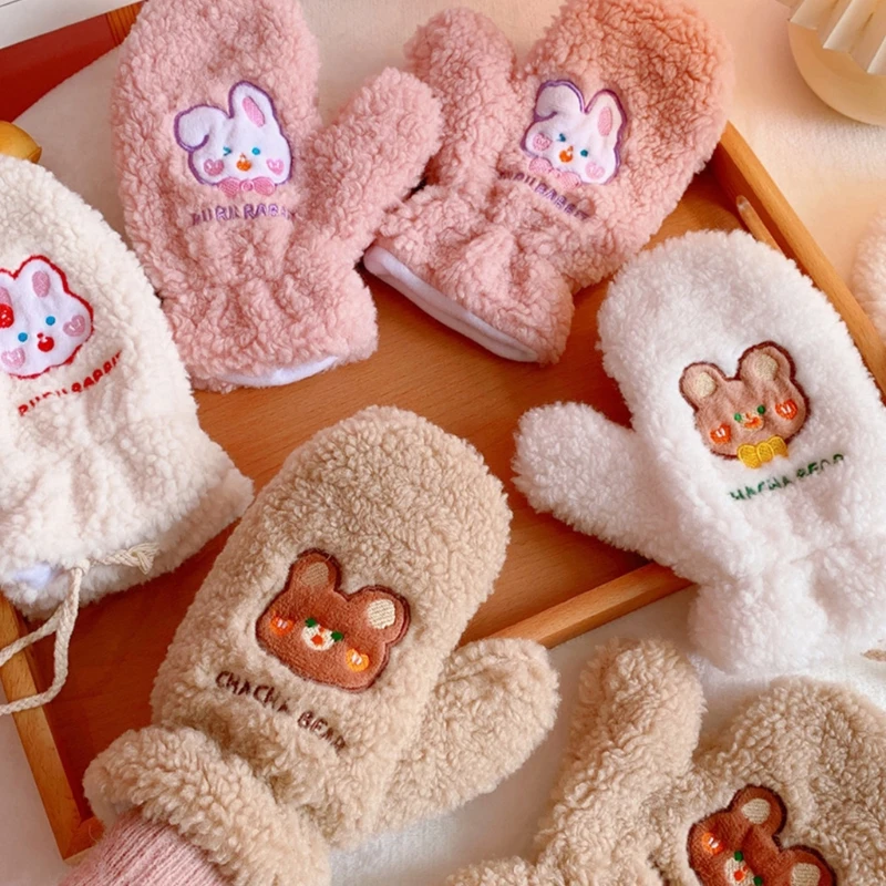 Plush Bear Mittens Cute Fluffy Animal Gloves with String Cartoon Animal Gloves Winter Riding Gloves Full Finger Mittens govee
Plush Bear Mittens Cute Fluffy Animal Gloves with String Cartoon Animal Gloves Winter Riding Gloves Full Finger Mittens govee