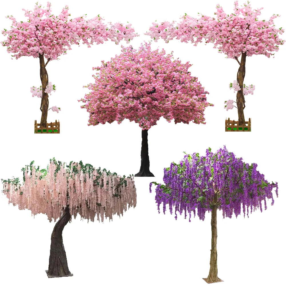 Japanese Garden Decoration UVioresistant Vivid Cherry Blossom Tree Artificial Big Trees sakura Artificial Wisteria flower tree
Japanese Garden Decoration UVioresistant Vivid Cherry Blossom Tree Artificial Big Trees sakura Artificial Wisteria flower tree