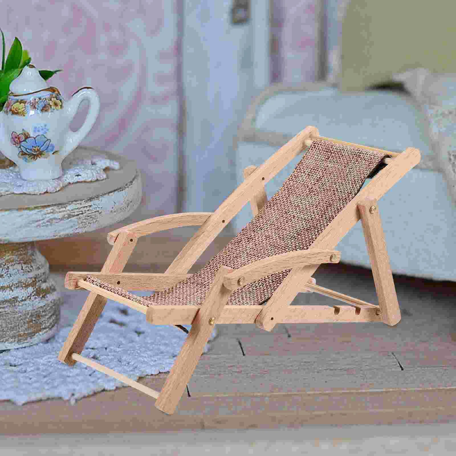 Simulated Beach Chair Model Mini Chairs Micro Landscape Miniature Cloth House Deck
Simulated Beach Chair Model Mini Chairs Micro Landscape Miniature Cloth House Deck