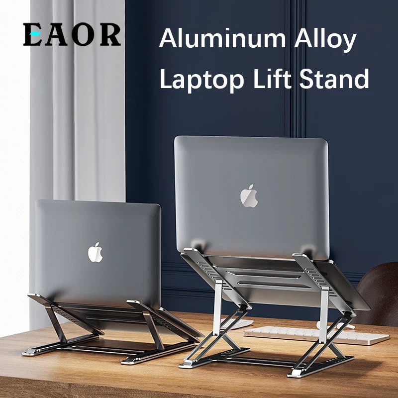 EAOR Portable Double Layer Laptop Stand Aluminum Alloy Foldable Notebook Table Base Support for Macbook Tablet Laptop Holder
EAOR Portable Double Layer Laptop Stand Aluminum Alloy Foldable Notebook Table Base Support for Macbook Tablet Laptop Holder