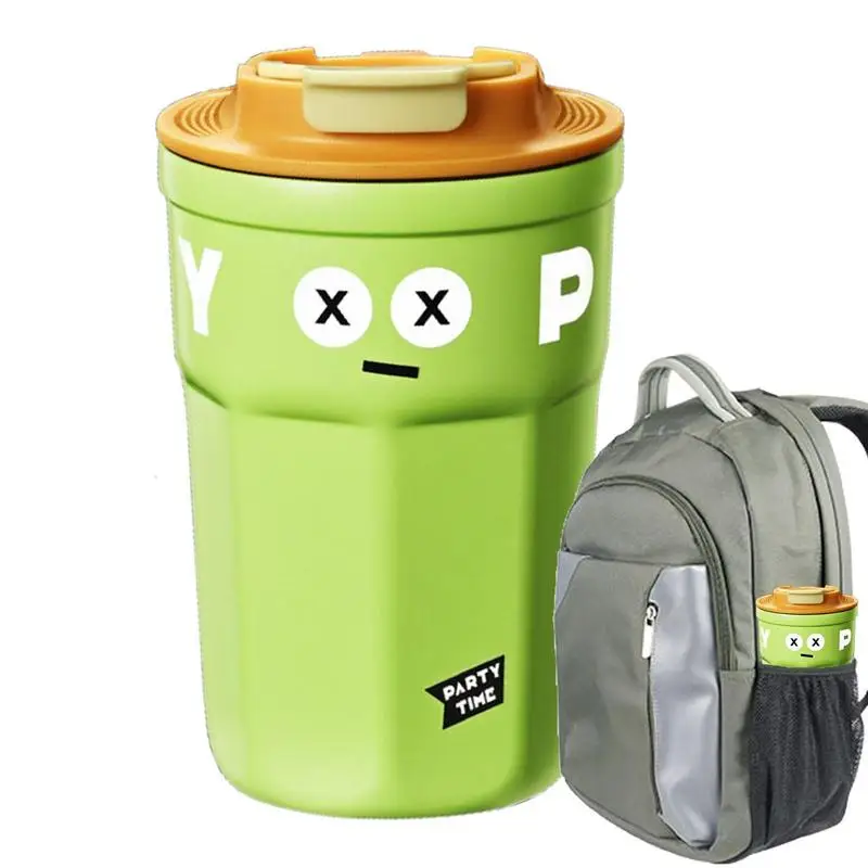 Cartoon Water Cup Stainless Steel Insulated Water Bottle Summer Water Cup Fun Expression Portable Accompanying Vacuum Water Cup
Cartoon Water Cup Stainless Steel Insulated Water Bottle Summer Water Cup Fun Expression Portable Accompanying Vacuum Water Cup