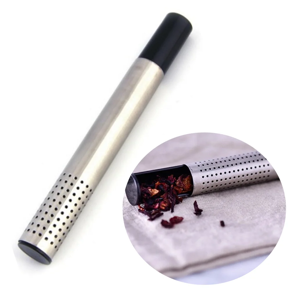 Tea Infuser Strainer Mesh Loose Filter Leaf Cupsteeper Stick Makers Pipes Diffuser Tubes Stainless Steel Fine Metal Set Travel
Tea Infuser Strainer Mesh Loose Filter Leaf Cupsteeper Stick Makers Pipes Diffuser Tubes Stainless Steel Fine Metal Set Travel