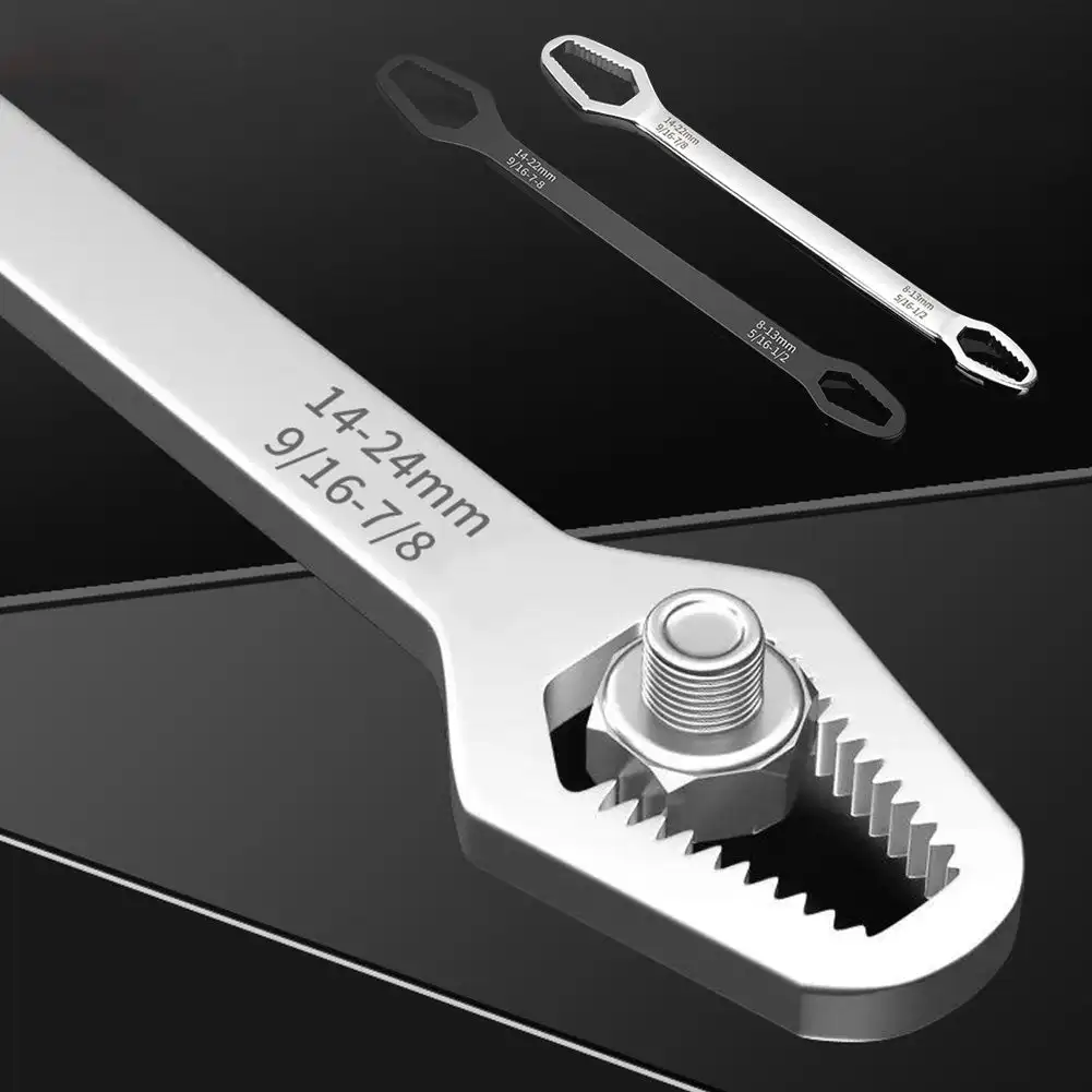 Multifunctional Torx Wrench Self-Tightening Universal Adjustable Wrenchs Double-Head Multi-Purpose Spanner
Multifunctional Torx Wrench Self-Tightening Universal Adjustable Wrenchs Double-Head Multi-Purpose Spanner
