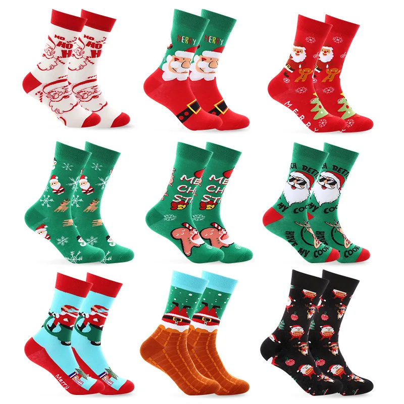 Adult Women Men's Novelty Christmas Holiday Casual Socks Cartoon Santa Claus Deer Socks Winter Tall Warm Socks New Year's Gifts
Adult Women Men's Novelty Christmas Holiday Casual Socks Cartoon Santa Claus Deer Socks Winter Tall Warm Socks New Year's Gifts