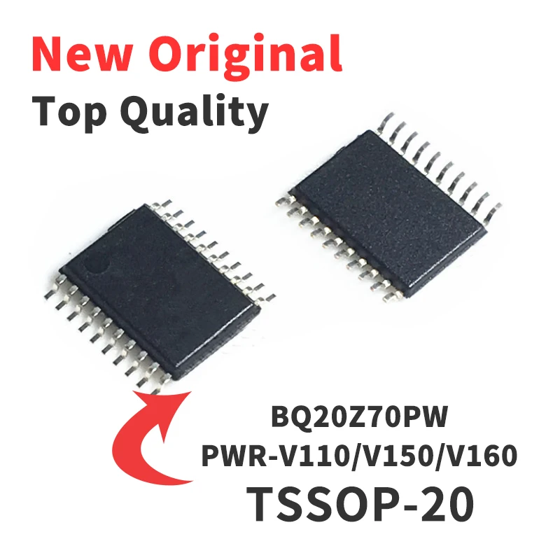 5 Pieces BQ20Z70PWR-V150 BQ20Z70PWR-V110 BQ20Z70PWR-V160 TSSOP20 Power Chip IC Brand New Original
5 Pieces BQ20Z70PWR-V150 BQ20Z70PWR-V110 BQ20Z70PWR-V160 TSSOP20 Power Chip IC Brand New Original
