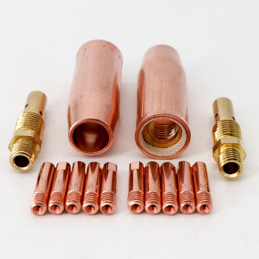 14Pcs MIG Welding Kit Protective Mouth Rod 0.035\" 0.9mm For Lincoln 100L Contact Tip Gas Diffuer Nozzle M3 Welding Torch
14Pcs MIG Welding Kit Protective Mouth Rod 0.035\" 0.9mm For Lincoln 100L Contact Tip Gas Diffuer Nozzle M3 Welding Torch