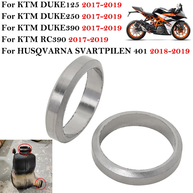 For KTM DUKE 125 250 390 RC390 2017 - 2019 HUSQVARNA SVARTPILEN 401 Motorcycle Exhaust Link Pipe Crush Gasket Eliminator Enhance
For KTM DUKE 125 250 390 RC390 2017 - 2019 HUSQVARNA SVARTPILEN 401 Motorcycle Exhaust Link Pipe Crush Gasket Eliminator Enhance