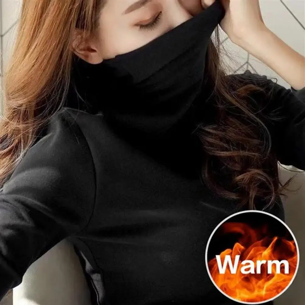 Trendy Women Base Top Anti-pilling Long Sleeves Stretchy Casual Lady Autumn Top Lady Top Keep Warm
Trendy Women Base Top Anti-pilling Long Sleeves Stretchy Casual Lady Autumn Top Lady Top Keep Warm