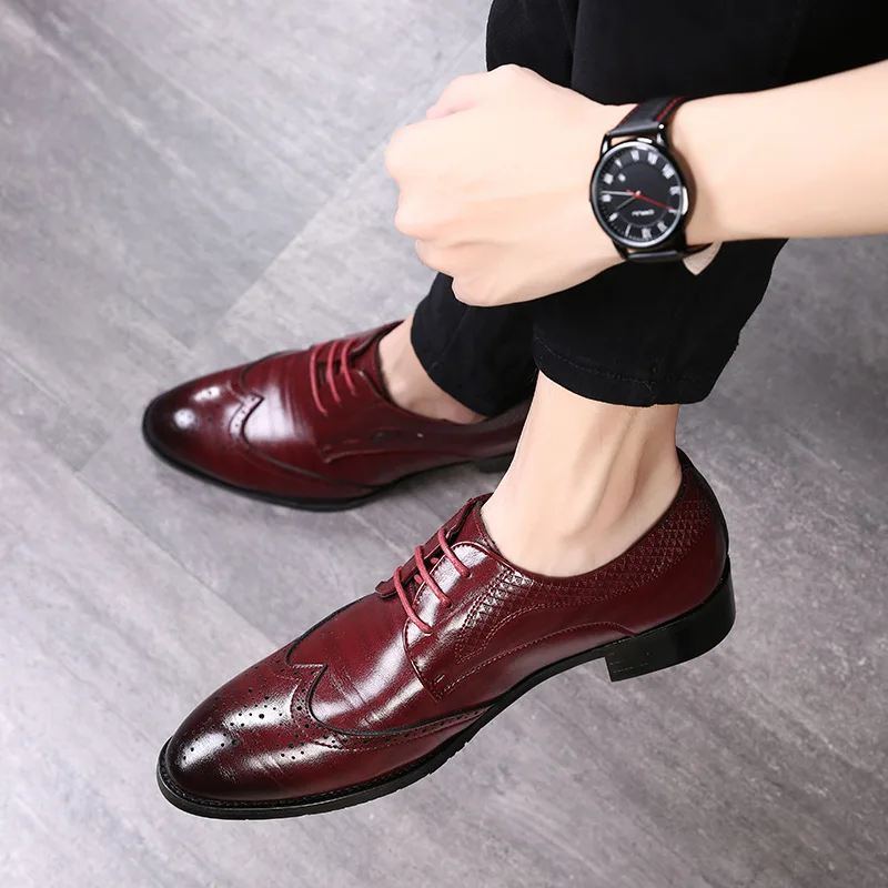 2022 spring and autumn new fashion brogue trendy shoes men's oversized shoes men's leather shoes mens dress shoes
2022 spring and autumn new fashion brogue trendy shoes men's oversized shoes men's leather shoes mens dress shoes