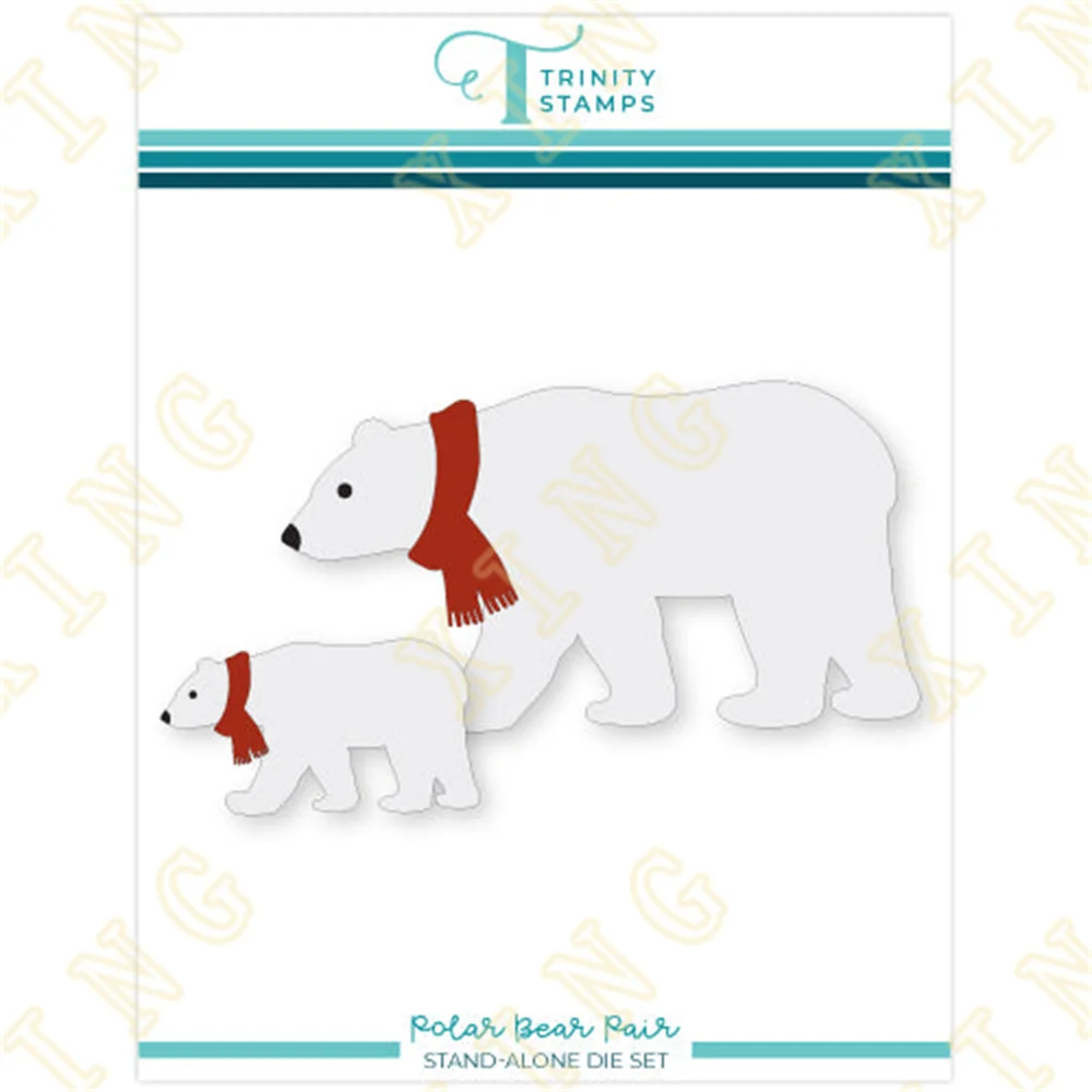 Polar Bear Pair Metal Cutting Dies for Diy Scrapbooking Crafts Dies Cut Stencils Maker Photo Album Template Handmade Decoration
Polar Bear Pair Metal Cutting Dies for Diy Scrapbooking Crafts Dies Cut Stencils Maker Photo Album Template Handmade Decoration