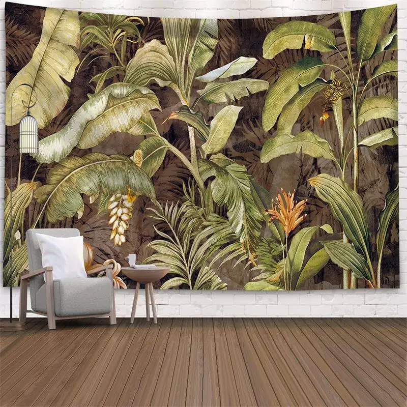 Ins Tapestry Background Cloth Wall Hanging Living Bedroom Decoration Fashion Botanical Print Home Room Decor Blanket Customized
Ins Tapestry Background Cloth Wall Hanging Living Bedroom Decoration Fashion Botanical Print Home Room Decor Blanket Customized
