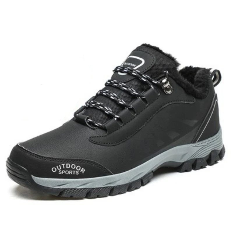 Men's Shoes 2022 Winter Wearable Plush Warm Waterproof Anti-skid Outdoor Hiking Shoes
Men's Shoes 2022 Winter Wearable Plush Warm Waterproof Anti-skid Outdoor Hiking Shoes