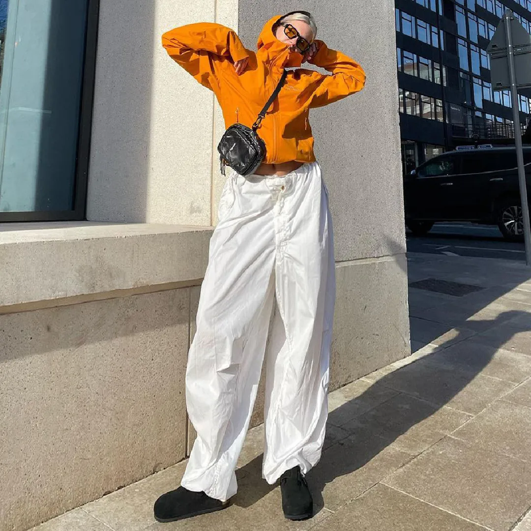 Harajuku Casual Loose Low Rise Cargo Pants Wide Leg Sweatpants Y2k Fashion Oversized Trouser Vintage Street Hip Hop Baggy Women
Harajuku Casual Loose Low Rise Cargo Pants Wide Leg Sweatpants Y2k Fashion Oversized Trouser Vintage Street Hip Hop Baggy Women