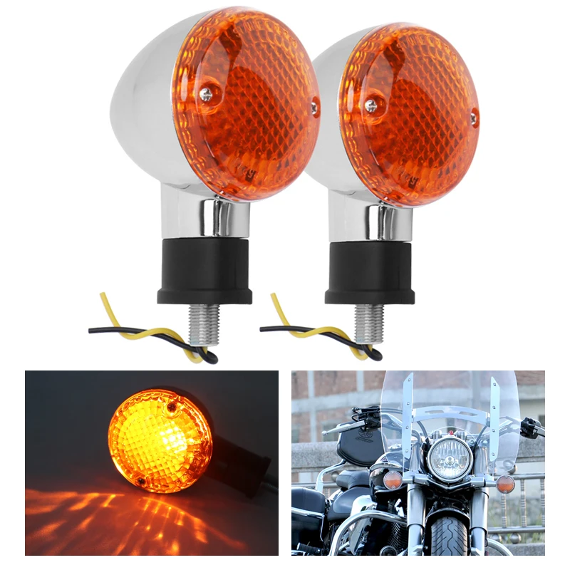 1 Pair Motorcycle Bullet Turn Signal Light Retro Indicator Lamp Amber Blinker Bulb Moto Accessories For Yamaha Bolt 2014-2018
1 Pair Motorcycle Bullet Turn Signal Light Retro Indicator Lamp Amber Blinker Bulb Moto Accessories For Yamaha Bolt 2014-2018