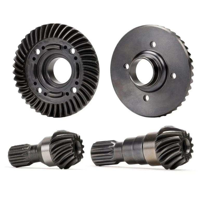 Hardened Steel Front And Rear Differential Ring Gear Diff Pinion Gear Spare Parts For TRAXXAS 1/5 X-MAXX 1/6 XRT Upgrade
Hardened Steel Front And Rear Differential Ring Gear Diff Pinion Gear Spare Parts For TRAXXAS 1/5 X-MAXX 1/6 XRT Upgrade