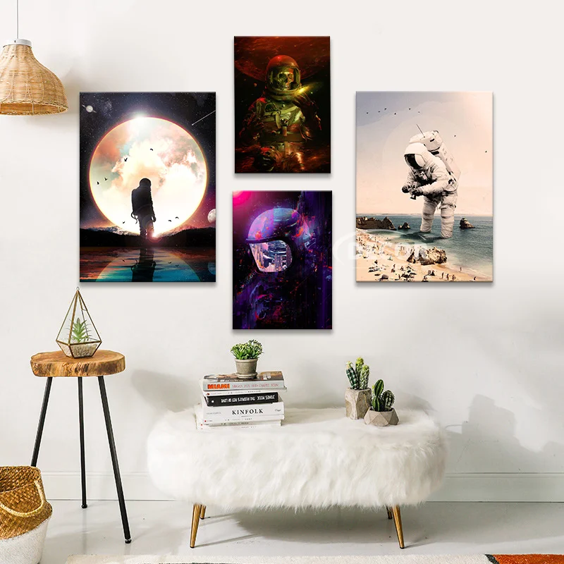 Modern Cosmos Space Canvas Painting Poster Alien Skull Wall Art Prints Neon City Outer Space Planets Print Cosmos Room Decor
Modern Cosmos Space Canvas Painting Poster Alien Skull Wall Art Prints Neon City Outer Space Planets Print Cosmos Room Decor