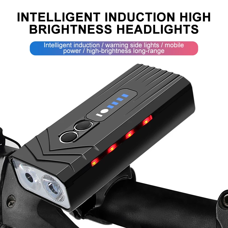 T6 Cycling Light Smart Sensor Bicycle Headlight Mountain Road Bike Front Lamp Bicycle Lantern Cycling Flashlight Mtb Accessories
T6 Cycling Light Smart Sensor Bicycle Headlight Mountain Road Bike Front Lamp Bicycle Lantern Cycling Flashlight Mtb Accessories