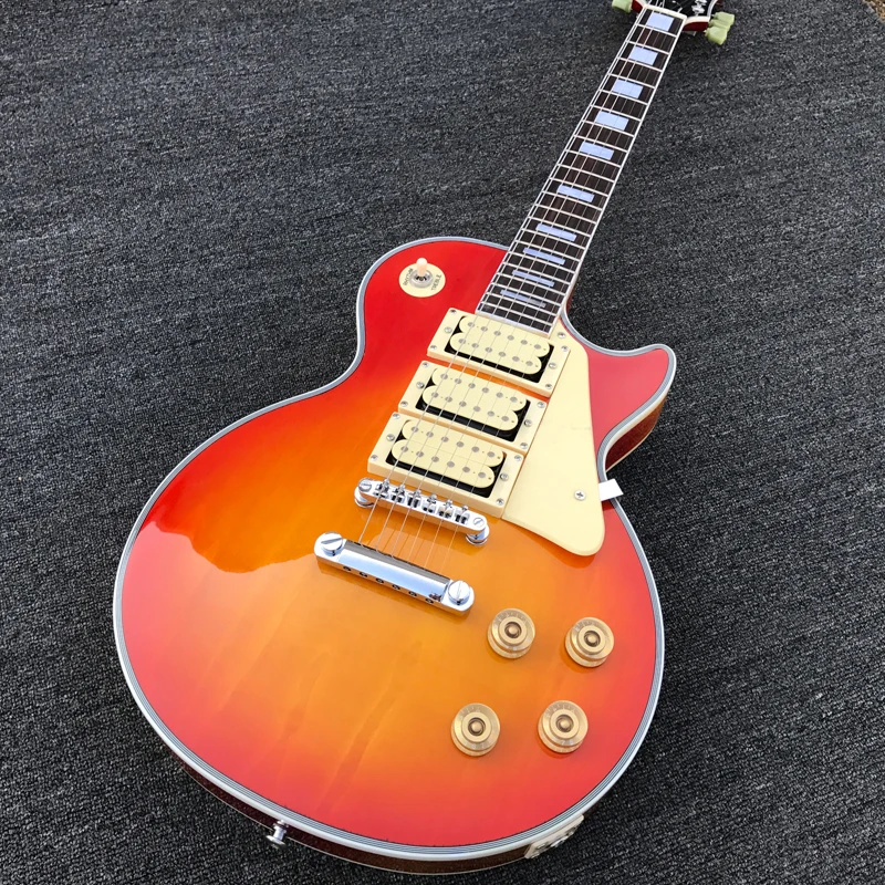 

Ace Frehley Custom Electric Guitar Mahogany Body 3 Humbucker Pickups Rosewood Fretboard Chrome Hardware Guitarra