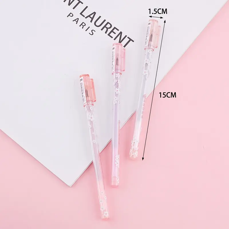 4pcs Kawaii Cherry Blossoms Gel Pen Press Full Needle Neutral Office Stationery Supplies
4pcs Kawaii Cherry Blossoms Gel Pen Press Full Needle Neutral Office Stationery Supplies