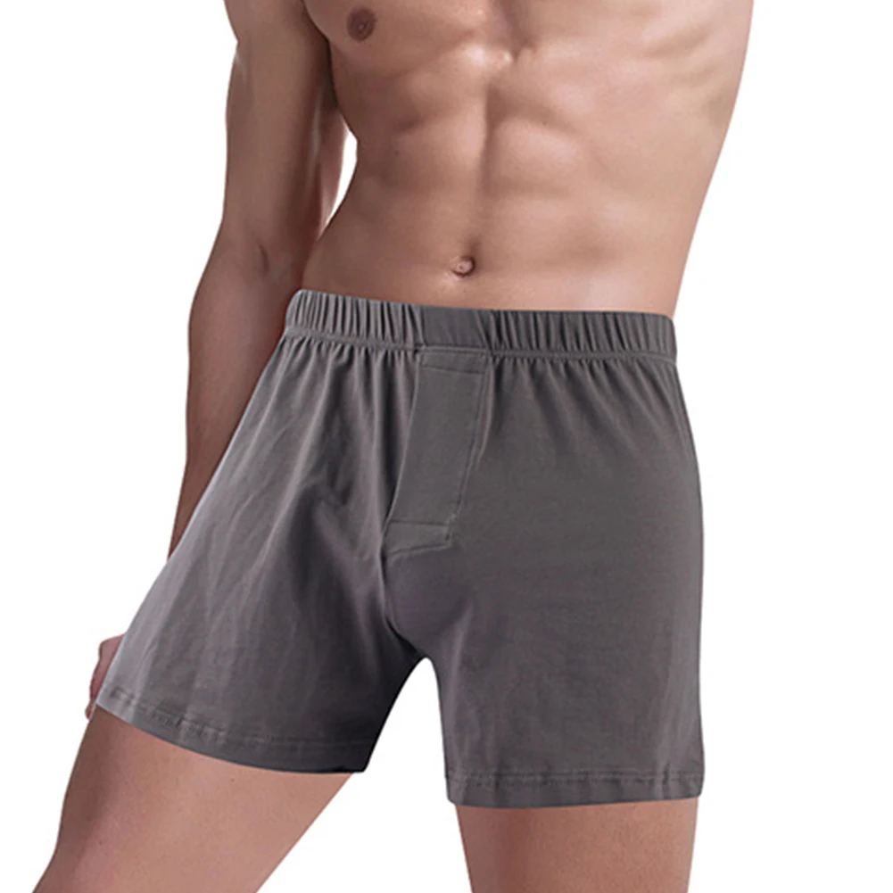 Mens Fly Pouch Boxer Briefs Cotton Underwear Lengthen Underpants Male Breathbale Shorts Trunks Casual Soft Sleepwear Panty
Mens Fly Pouch Boxer Briefs Cotton Underwear Lengthen Underpants Male Breathbale Shorts Trunks Casual Soft Sleepwear Panty