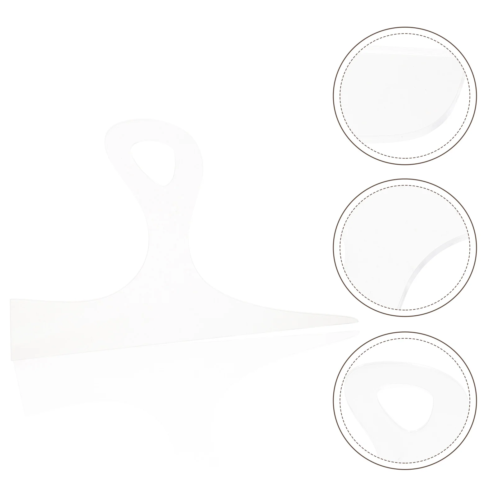 Clear Curvy Chopping Board Handle Template Woodworking Template Cutting Board Handle Template
Clear Curvy Chopping Board Handle Template Woodworking Template Cutting Board Handle Template