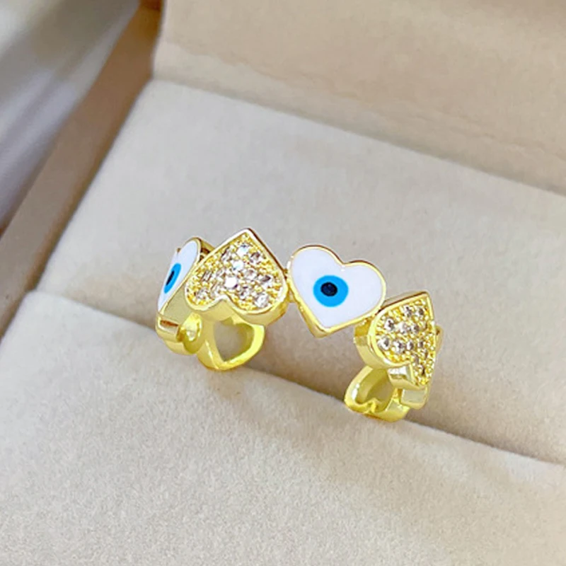 Women 14K Gold Plated Ring Ladies Drip Oil Love Heart Adjustable Rings Pavé Rhinestone Vintage Luxury Girls Wedding Accessories
Women 14K Gold Plated Ring Ladies Drip Oil Love Heart Adjustable Rings Pavé Rhinestone Vintage Luxury Girls Wedding Accessories