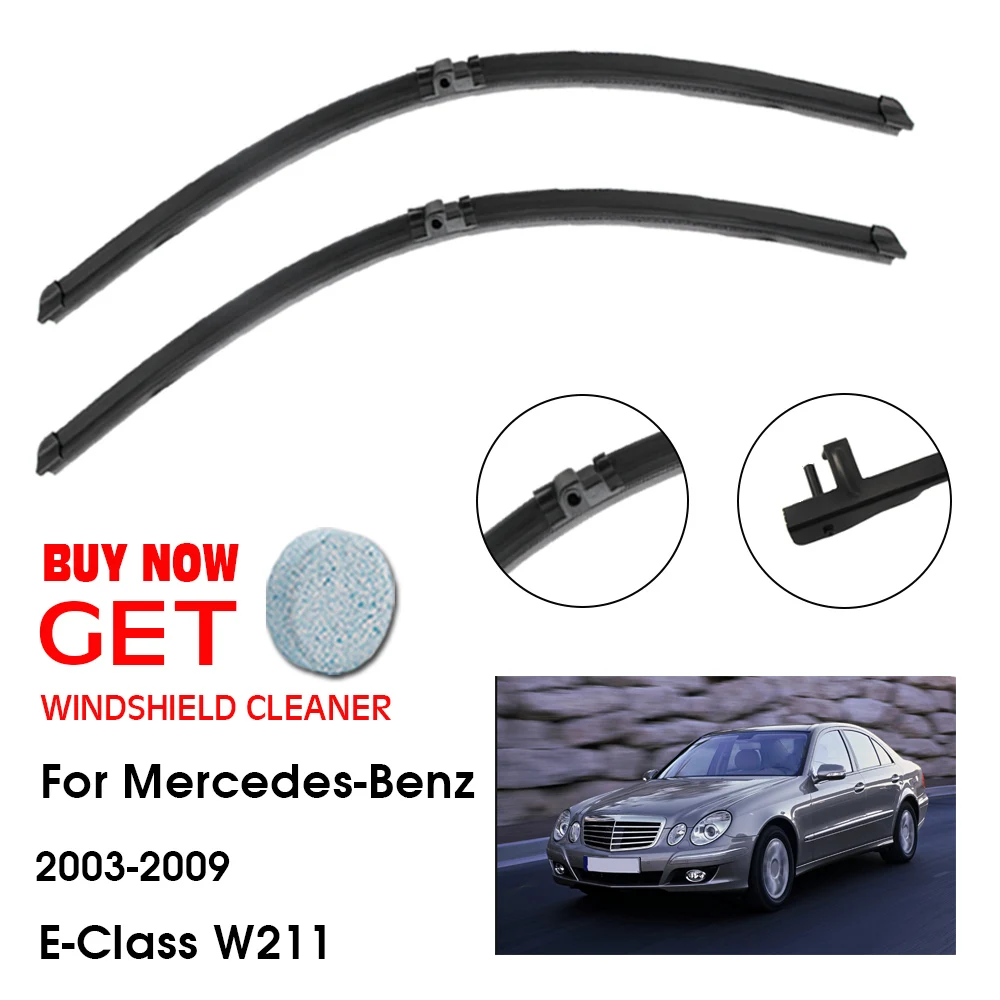 Car Wiper For Mercedes-benz E-Class W211 26"+26" 2003-2009 Front Window Washer Windscreen Windshield Wipers Blades Accessories
Car Wiper For Mercedes-benz E-Class W211 26"+26" 2003-2009 Front Window Washer Windscreen Windshield Wipers Blades Accessories