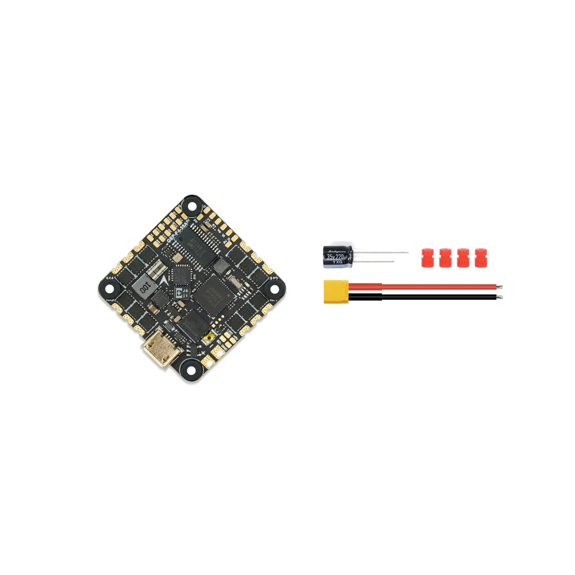 GEPRC GEP-F411-35A AIO (F411 FC 35A 2-6S 8bits BLS ESC 26.5mm/M2) For DIY RC FPV Quadcopter Drone Replacement Accessories Parts
GEPRC GEP-F411-35A AIO (F411 FC 35A 2-6S 8bits BLS ESC 26.5mm/M2) For DIY RC FPV Quadcopter Drone Replacement Accessories Parts