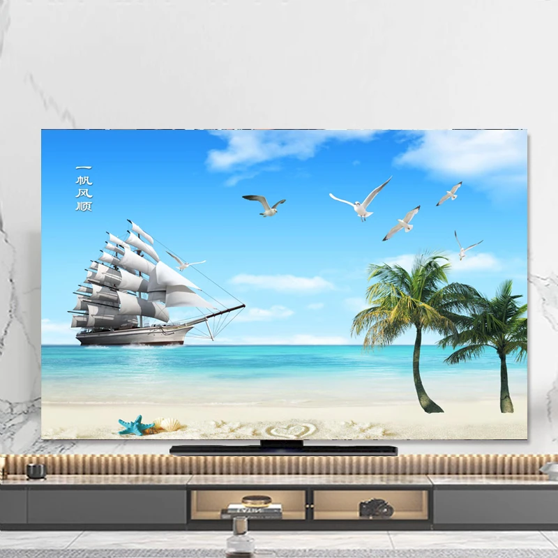 На заказ 32 " - 85" дюймов декоративная крышка капота для экрана LCD TV PC парусник морской цветочный Рид кокосовые деревья кран Чайка оболочка
На заказ 32 " - 85" дюймов декоративная крышка капота для экрана LCD TV PC парусник морской цветочный Рид кокосовые деревья кран Чайка оболочка