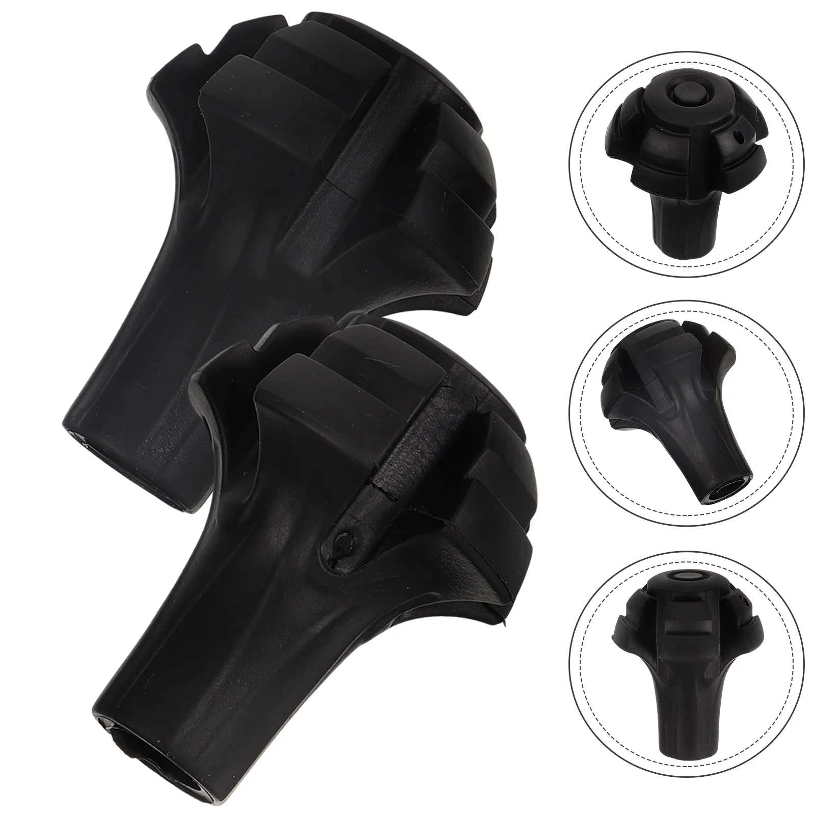 2 Pcs Trekking Poles Crutch Tips Walking Stick Replacement Accessories Hiking Sand Plastic Foot Covers Cane Sticks
2 Pcs Trekking Poles Crutch Tips Walking Stick Replacement Accessories Hiking Sand Plastic Foot Covers Cane Sticks