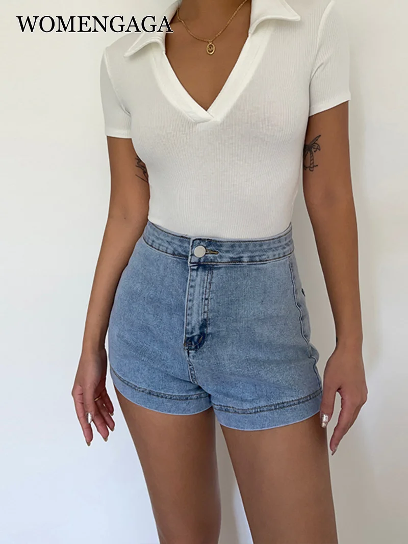 Denim WOMENGAGA Simple Shorts For Women Summer American Hot Spicy Tight Sweet Sexy Girls Denim Shorts Fashion Owmne Korean JE0G
Denim WOMENGAGA Simple Shorts For Women Summer American Hot Spicy Tight Sweet Sexy Girls Denim Shorts Fashion Owmne Korean JE0G