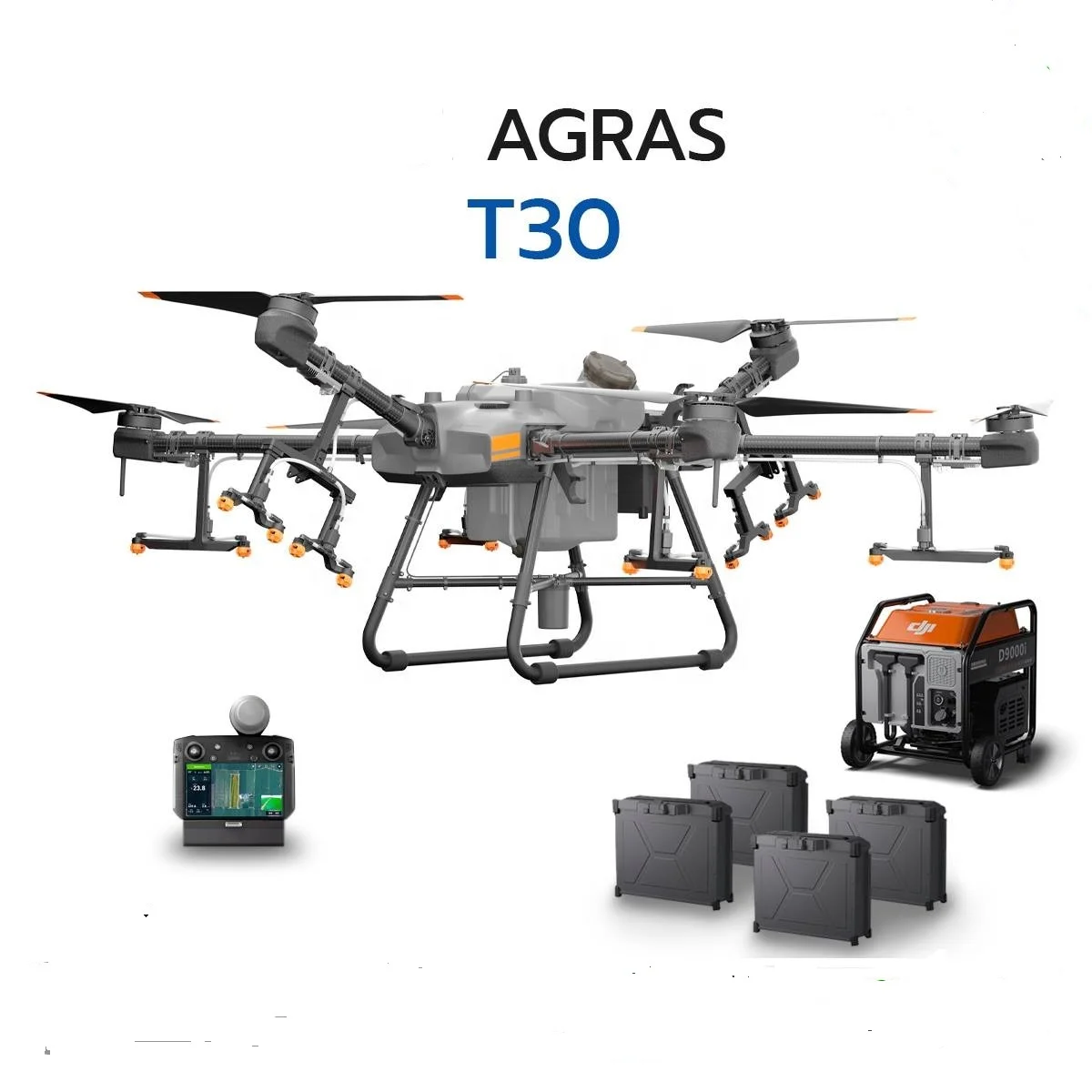 Sprayer Disinfection Disaster Farming machinery UAV 30L Agricultural Plant Protection Drone T30
Sprayer Disinfection Disaster Farming machinery UAV 30L Agricultural Plant Protection Drone T30