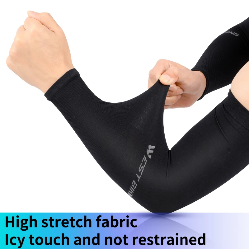 2PCS Unisex Cooling Arm Sleeves Cover Sports Running UV Sun Protection Outdoor Sunscreen Fishing Cycling Sleeves Armguard
2PCS Unisex Cooling Arm Sleeves Cover Sports Running UV Sun Protection Outdoor Sunscreen Fishing Cycling Sleeves Armguard