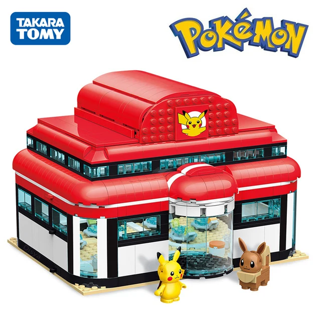Pokemon Cartoon Anime Pokémon Center House Pikachu Building Blocks Bricks Sets Model Kids Toys for Children Gift Christmas
Pokemon Cartoon Anime Pokémon Center House Pikachu Building Blocks Bricks Sets Model Kids Toys for Children Gift Christmas